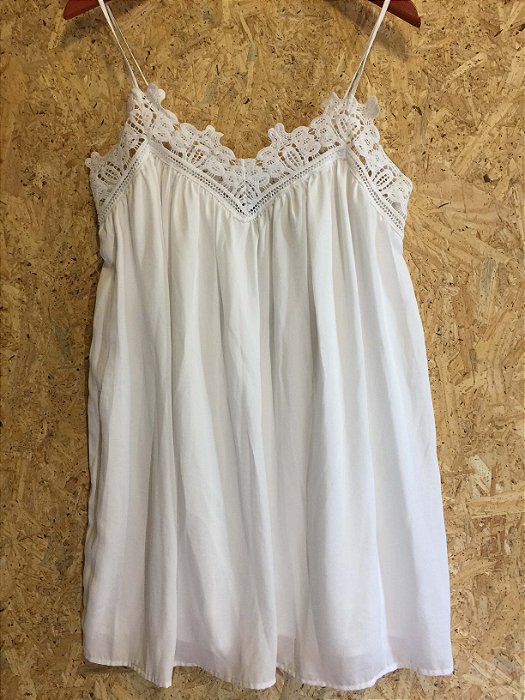 forever 21 vestido branco