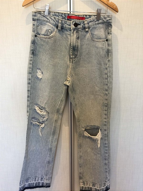 Calça jeans americano (38) - Maria Filó