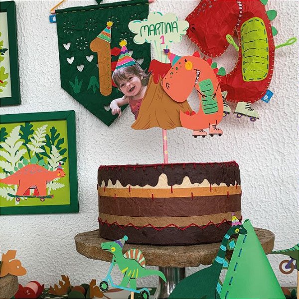 Bolo Cenográfico Paper - 20x8cm