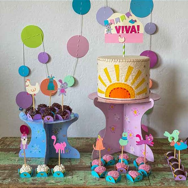 Pronta Entrega Tema Animais Fofos