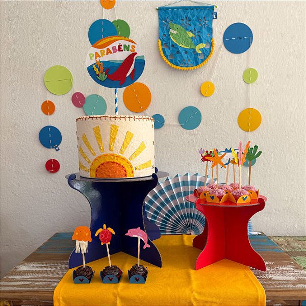 Pronta Entrega Tema Mar Tubarão