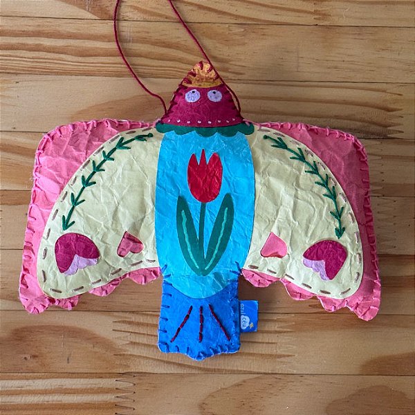 Boneco Papers Aves Natalinas