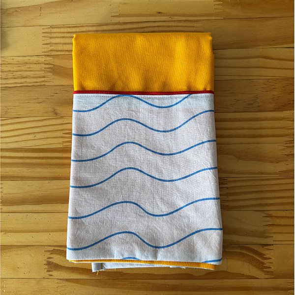 Trilho de mesa de tricoline – 0,45 x 1,45 m com barra