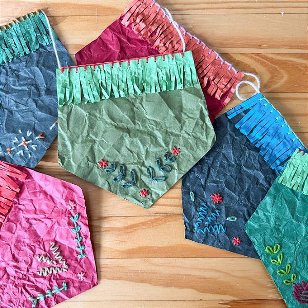 Bandeirola Paper - Natalino