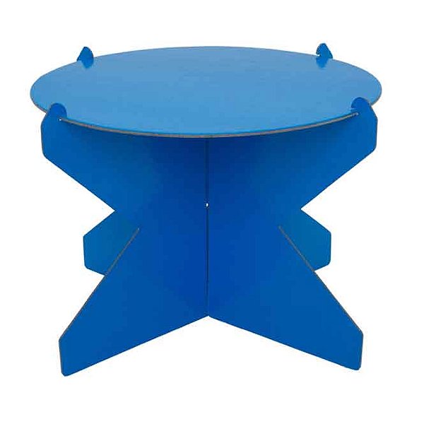 Boleira de Papelão Reutilizável - Azul Mar