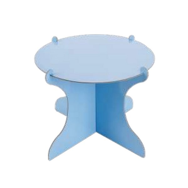 Boleira Papelão Reciclado - Azul Bebê