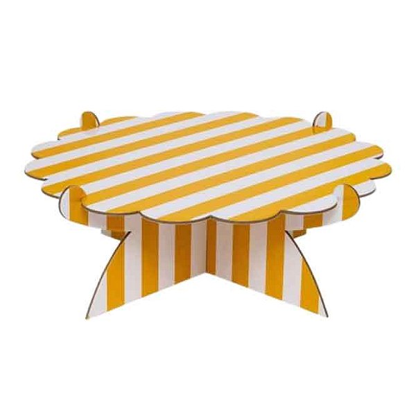 Boleira Daisy Listras Amarelo Queimado 24cm