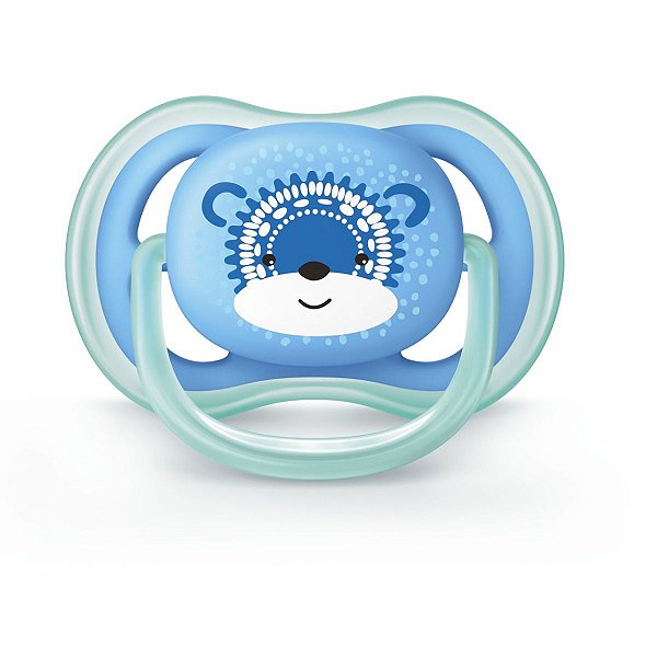Chupeta Philips Avent Ultra Air  6 A 18 Meses  Urso Azul