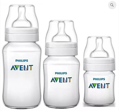 Kit 3 Mamadeiras Classicas  125 - 260 - 330ML - Philips Avent
