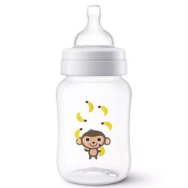 Mamadeira Clássica Anti-Cólica Macaco 260 ml Philips Avent