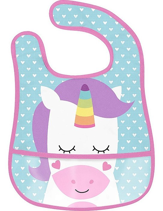 BABADOR COM BOLSO UNICÓRNIO - 08261 BUBA