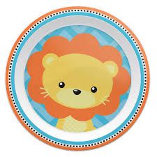 Pratinho Raso Animal Fun Leãozinho - 08975 Buba