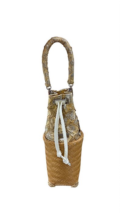 Bolsa Urutu Pirarucu - Madrepérola