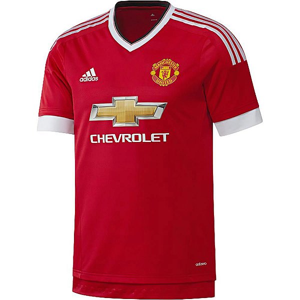 Camisa Adidas Manchester United I 15/16 - wbasports