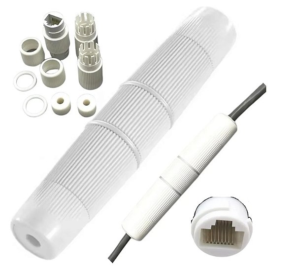 CONECTOR RJ45 IMPERMEÁVEL CAT6 IP67