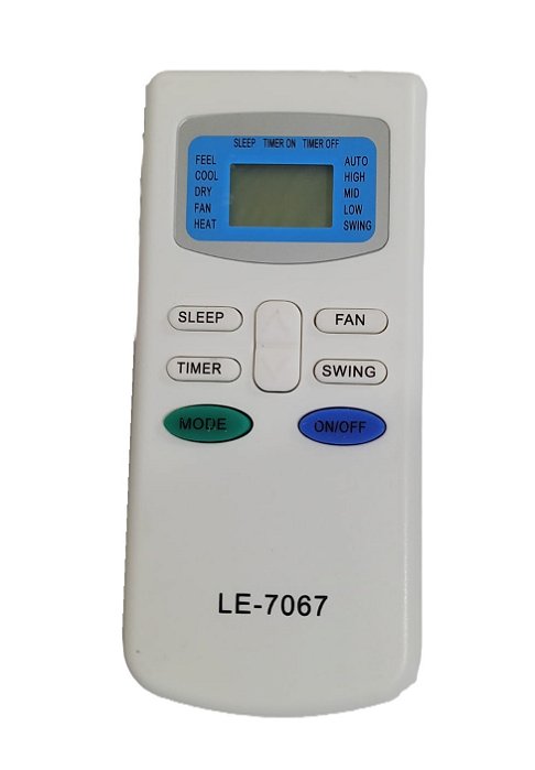 CONTROLE REMOTO AC LE-7067 PARA PHILCO - LELONG