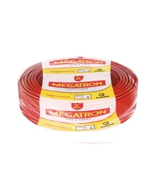 CABO FLEXIVEL 4.0MM VERMELHO (METRO) - MEGATRON