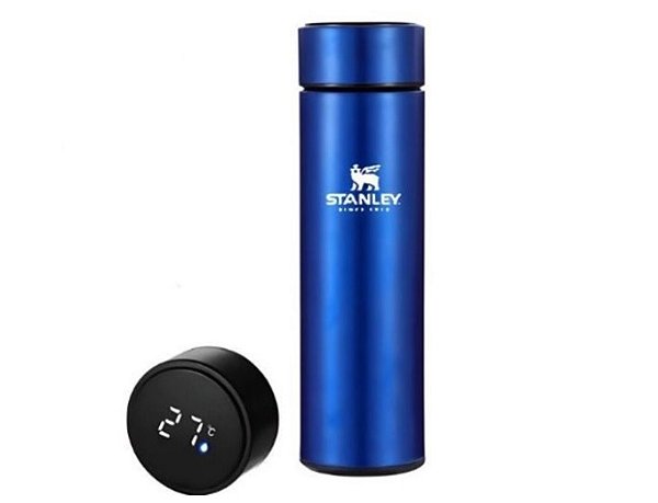GARRAFA TERMICA/ PAINEL DIGITAL 500ML AZUL ESCURO - STANLEY