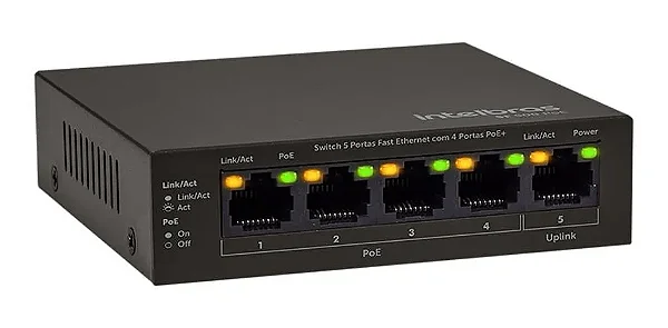 SWITCH 05P 10/100 SF 500 HI-POE