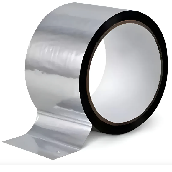 FITA ADESIVA ALUMINIZADA PRATA CROMADA 48mm X 45m