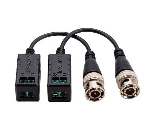 BALUN PASSIVO  VB501P ATE 4K MULTI HD (COM 2 CABOS) - INTELBRAS 119203