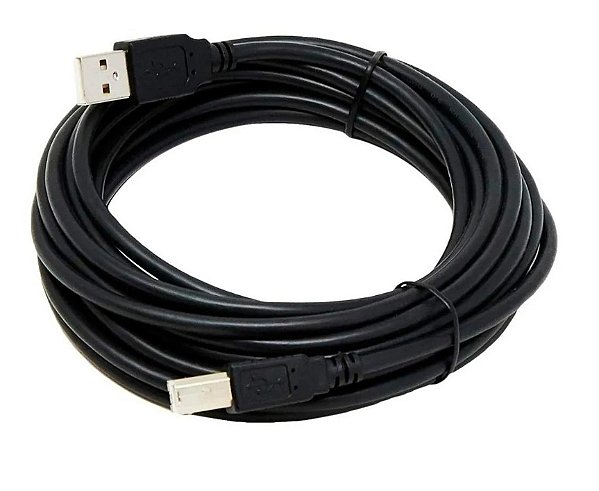 CABO USB PARA IMPRESSORA 5,0M USB 2.0AM/BM