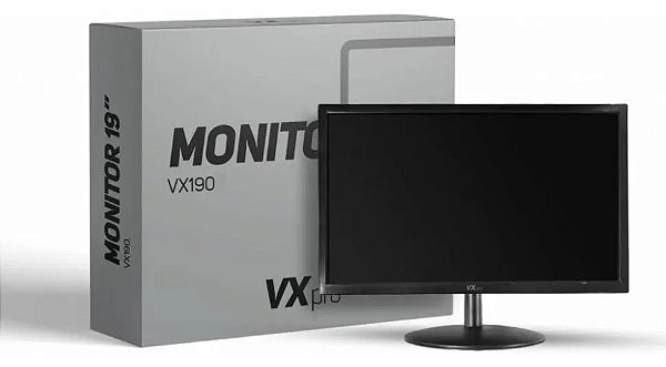 MONITOR LED 19" 75HZ VXPRO HDMI-VGA VX190X 1080P