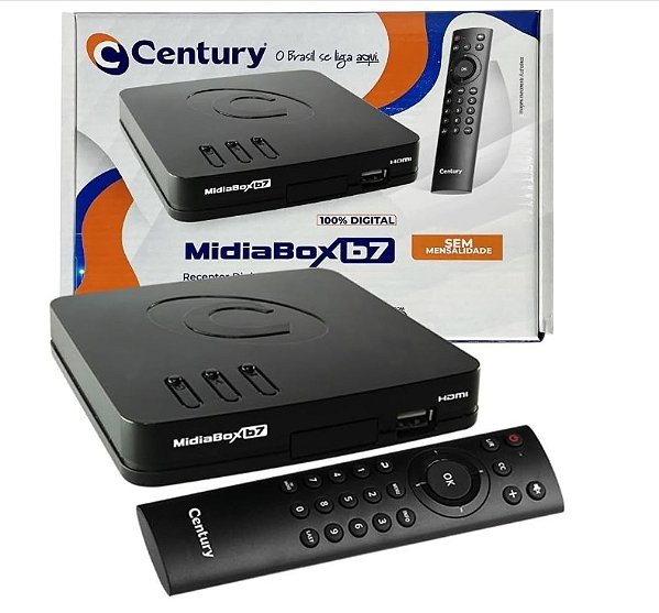 RECEPTOR DE TV DIGITAL MIDIABOX B7 SAT HD - CENTURY