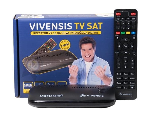 RECEPTOR DE TV DIGITAL VX10 SAT HD - VIVENSIS
