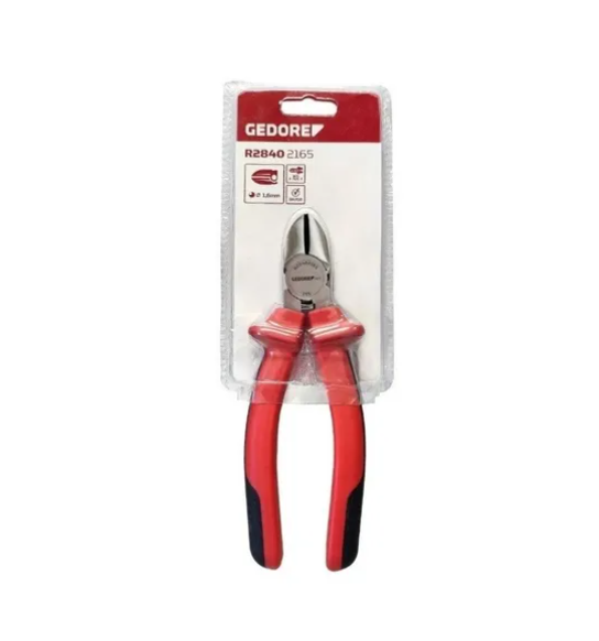 ALICATE CORTE DIAG 6.1/2" 165MM-GEDORE RED