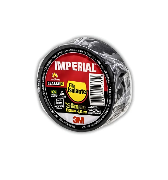 FITA ISOLANTE IMPERIAL SLIM 18MMX10M-MINIPA