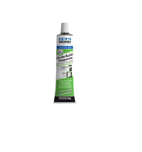 SILICONE ACETICO 50G TRANSP S/BLISTER