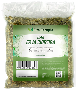 Kit 12 Chá Erva Cidreira 30g