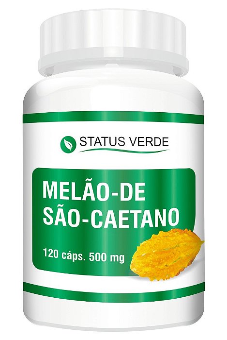 Melão De São Caetano 500mg 120 Cápsulas Status Verde