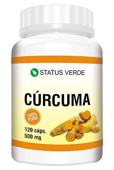 Cúrcuma Longa 120 Cápsulas - 500 mg Status Verde