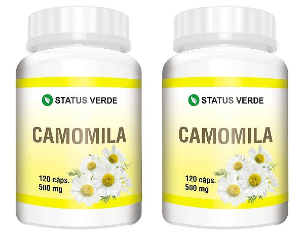 Kit 2 Camomila 240cáps 500mg - Status Verde