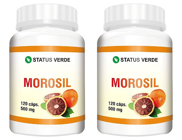 Kit 2 Morosil 240 Cáps 500mg - Status Verde