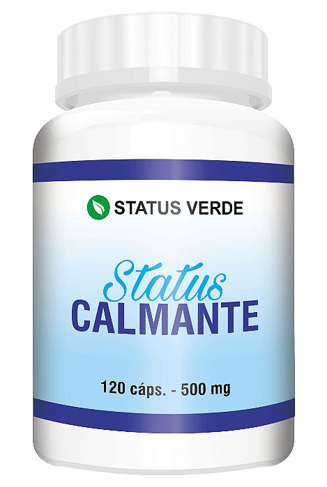 Status Calmante 120cáps 500mg - Status Verde