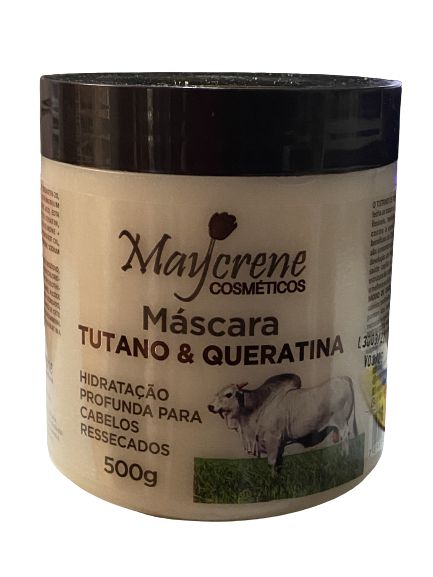 Máscara Tutano E Queratina Maycrene 500ml