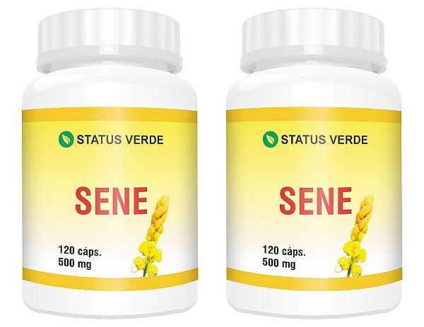 Kit 2 Sene 500mg 240 Cápsulas - Status Verde