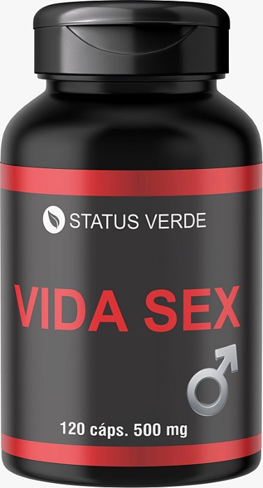 Vida Sex 500mg 120 Cápsulas - Status Verde