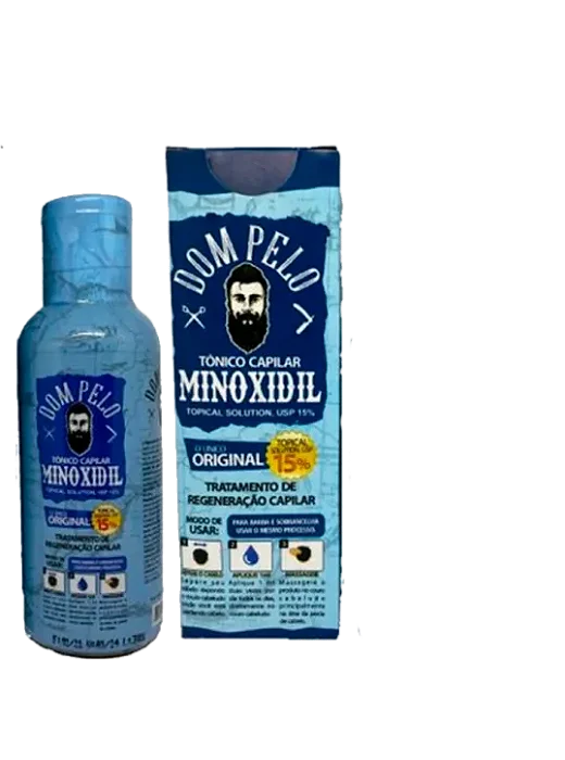 Tônico Capilar Loção Dom Pelo 15% - Cabelo & Barba | Força e Volume Máximos