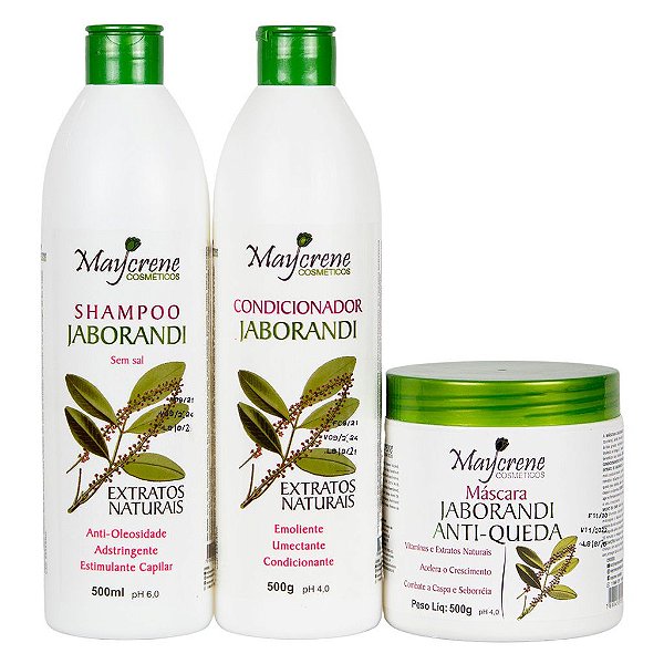 Kit Jaborandi Anti Queda - Maycrene