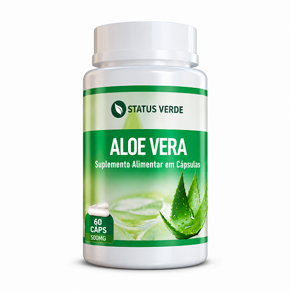 Aloe Vera 60Cáps 500mg Status Verde