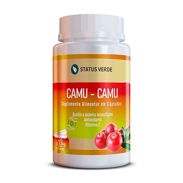 Camu - Camu 60Cáps 500mg Status Verde