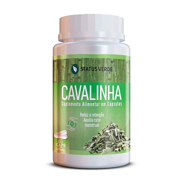 Cavalinha 60Cáps 500mg Status Verde