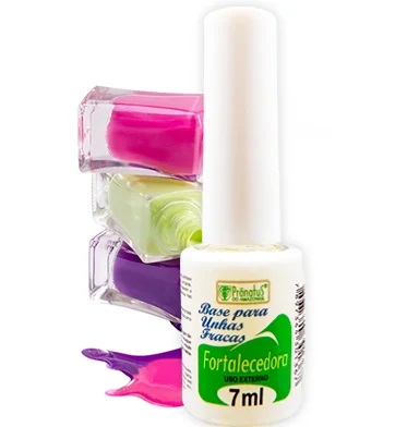 Kit 12 Base Para Unhas Fracas Fortalecedoras - Pronatus