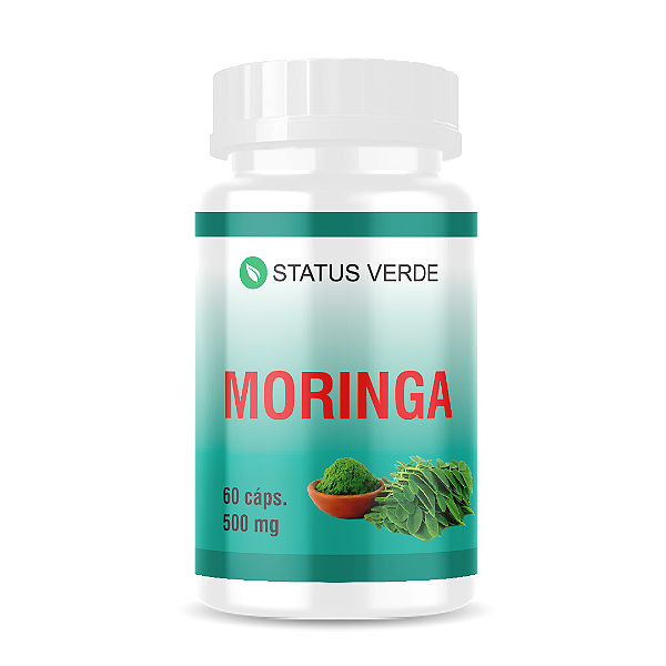 Moringa 60 Cápsulas 500mg Status Verde