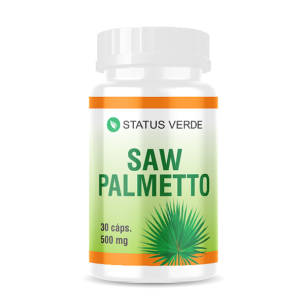 Saw Palmetto 30 Cápsulas 500mg Status Verde