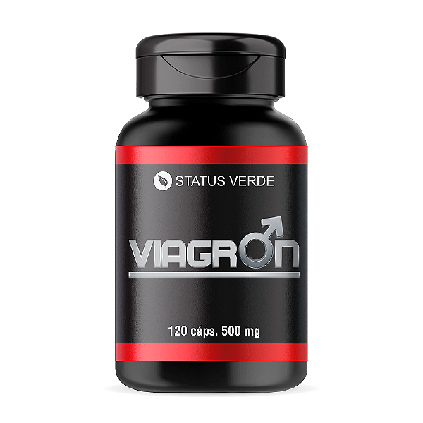 Viagron 500mg 120 Cápsulas - Status Verde